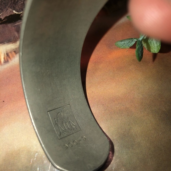 Kirk pewter 900-9 bangle bracelet - Picture 3 of 3